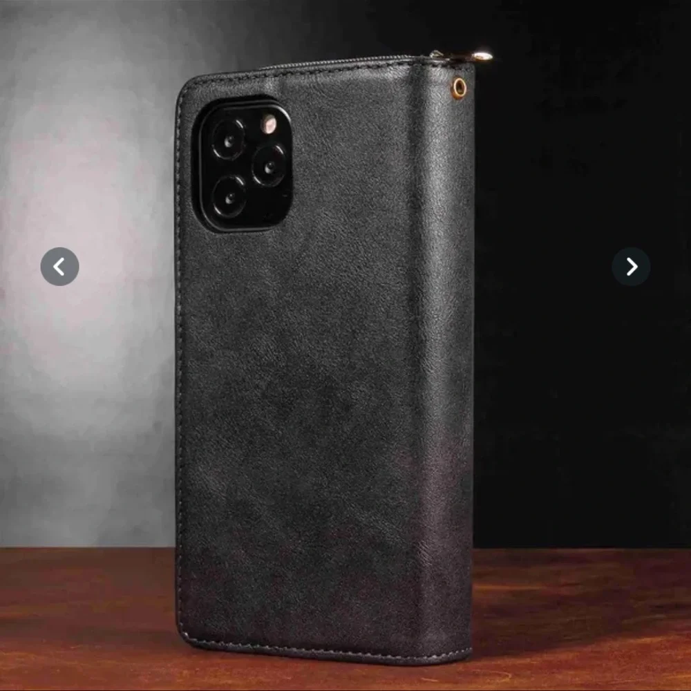 🌞🖤WALLET AND CELL PHONE 📱 CASE BLACK